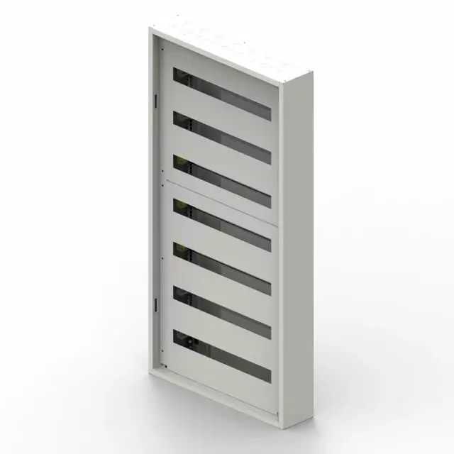 Legrand 337207 XL3 S 160 fém elosztószekrény 168 modul, 7 sor, ajtó nélkül, falon kívüli, IP30 (IP40 ajtóval), méret 1190x595x135mm Korlátozott ajánlat