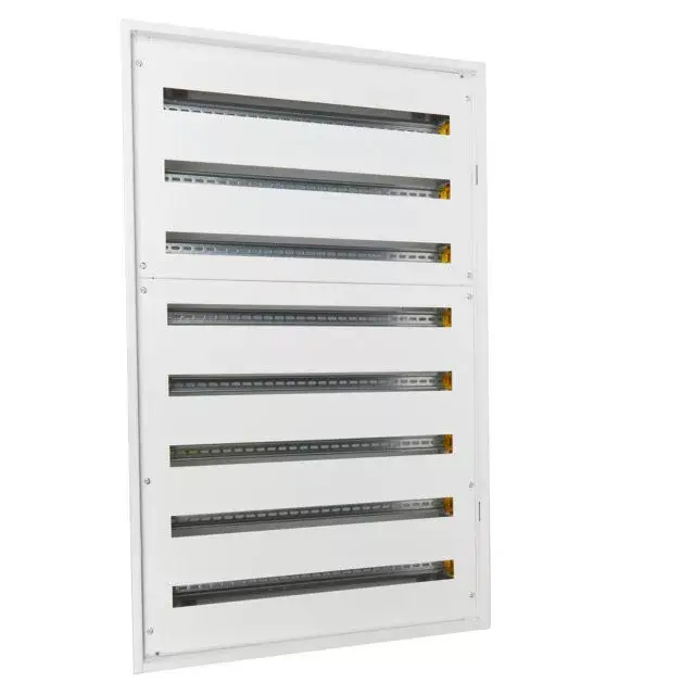 Árcsökkenés Legrand 337218 XL3 S 160 fém elosztószekrény 288 modul, 8 sor, ajtó nélkül, falon kívüli, IP30 (IP40 ajtóval), méret 1340x810x135mm