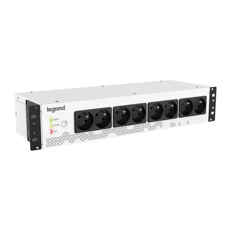 Legrand 310330 KEOR PDU 19" szünetmentes elosztósor 800 VA 480 W BEM: C14 aljzat + C13-FR kábel KIM: 8xFR USB-B kommunikációs port ( Legrand 310330 ) Vedd meg most