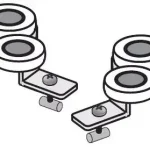 SEVROLL 10136felső görgő Simple (10mm Fala) aszimmetrikus J+B Olcsóbb