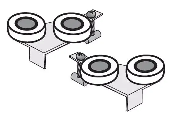 Vedd meg online SEVROLL 10156 felső görgő Simple (18 mm-es rétegeltlemez) keretes J+B