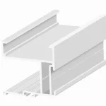 SEVROLL 04748 Rekord fogantyú profil 18mm 2,70m ezüst Alacsony ár
