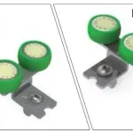SEVROLL 10207 Maxim felső görgő 18mm aszimmetrikus - 2db Biztonságos fizetés