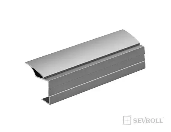 Népszerű SEVROLL 04611 Beta 18mm fogantyú profil 2,70m ezüst