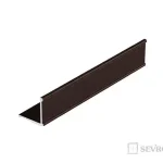 SEVROLL03461 szögletvas K2 3m oliva sötét szálcsiszolt Szuper ajánlat
