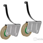 SEVROLL 10200 alsó görgő WD 10C HI-TEC - 2db Kihagyhatatlan ajánlat