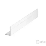 Olcsó SEVROLL 04055 szögletvas 17x11mm 3m fényes fehér