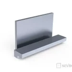 SEVROLL 20298Pax végzáró profilhoz (4 db) ezüst Kiárusítás