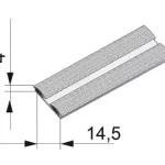 Vásárlói kedvenc SEVROLL 20288-SV támfalas kefe becsúsztatható 14x4mm fehér