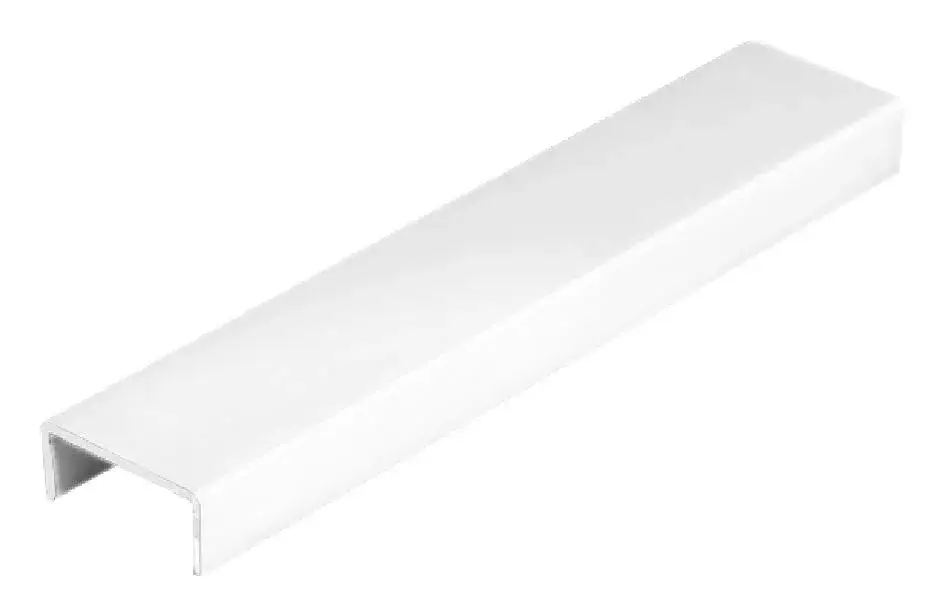 SEVROLL 04153"U" profil rétegelt lemezhez 18mm 3m fényes fehér Árcsökkenés