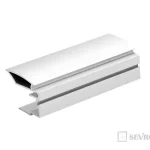Expressz kézbesítés SEVROLL05153Alfa II profil 16/18mm 2,7m matt fehér