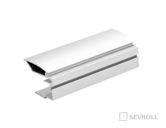 Expressz kézbesítés SEVROLL05153Alfa II profil 16/18mm 2,7m matt fehér