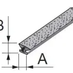 S-támfalas kefe alacsony 6,2x5mm szürke Biztonságos fizetés