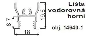 Nézd meg most IC-felső vezető profil 10mm 2m ezüst