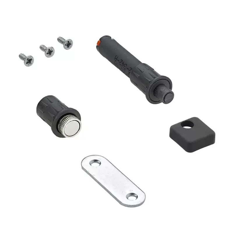 Szezonális akció HETTICH 9282902 WingLine S magnetikus aretáció Design pro Push to move, fekete