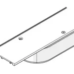 HAWA 25486 Folding Concepta 25 alsó profil 2120mm fekete Bestseller