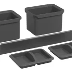 KES 261112 Youboxx Szett 4, 450 mm, antracit Különleges ajánlat