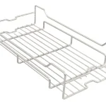Újdonság StrongWire élelmiszerszekrénykosár 400 mm króm