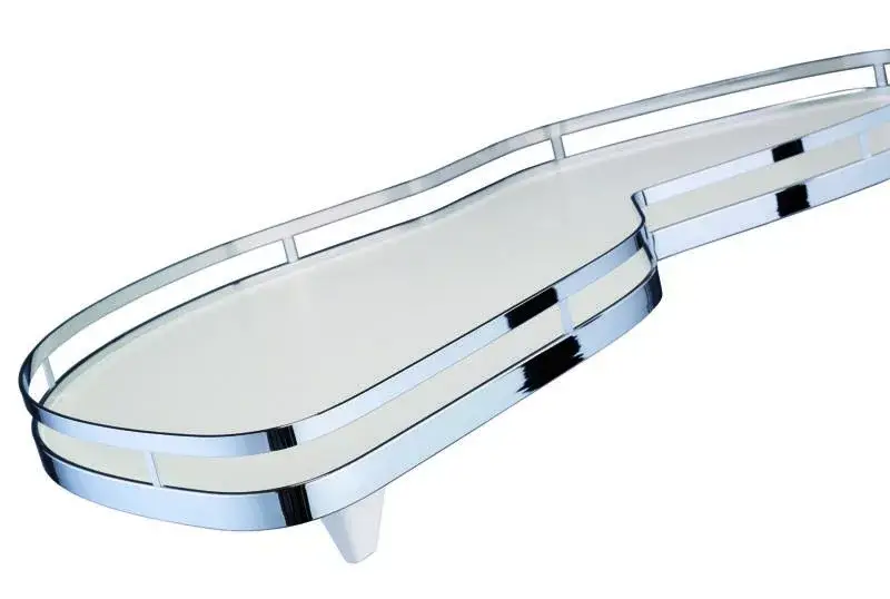 Kihagyhatatlan ajánlat KES 233050 LeMans II style 600mm balos - fehér alj/magasító korlát króm