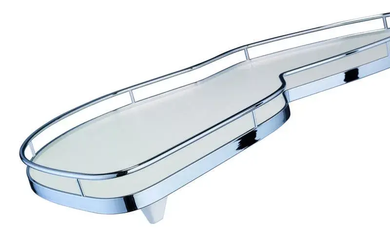 Népszerű KES 235014 LeMans II classic 500mm jobbos - fehér alj/magasító korlát króm