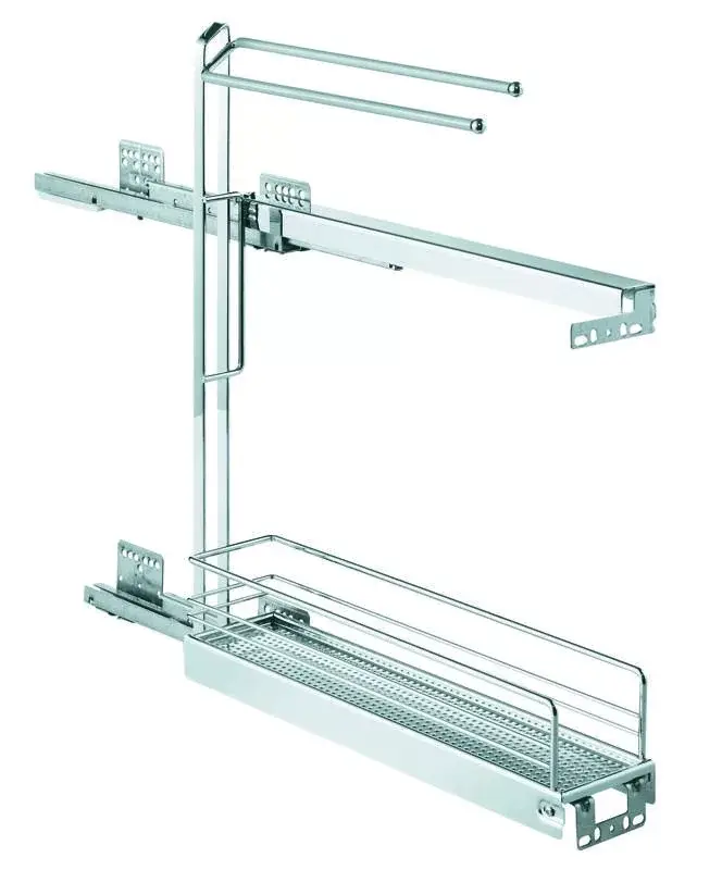 Vedd meg online KES 233464 duplakosár 150mm törlőruha tartó króm