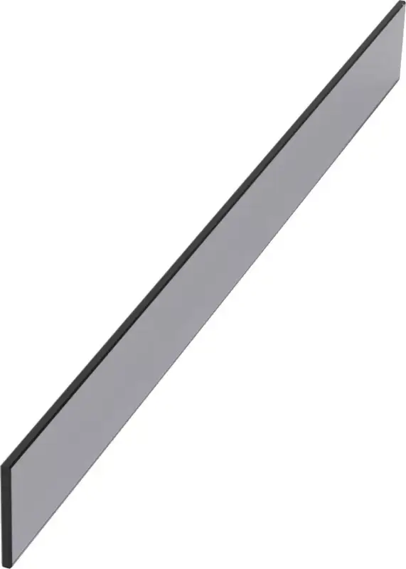 Újdonság KES Conero üveg hátlap polcokhozH72 - LW 534-594, KB-600mm