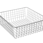 StrongWire Drót görgős kosár 336x494x85mm fehér Kihagyhatatlan ajánlat