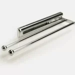 Korlátozott ajánlat HETTICH 70694 kihúzható törölköző fogas 370 mm 2 soros króm