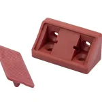 Gyors kiszállítás Összekötő szögletvas műanyag dupla 42mm paprika trópusi