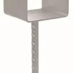 TK-rögzítő perem U2 széles 121x100x4-20x250mm Biztonságos fizetés