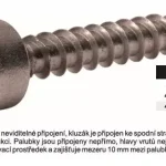 TK-csavar csúszó talphoz 4,2x24mm T20 nemesacél A4 Gyors kiszállítás