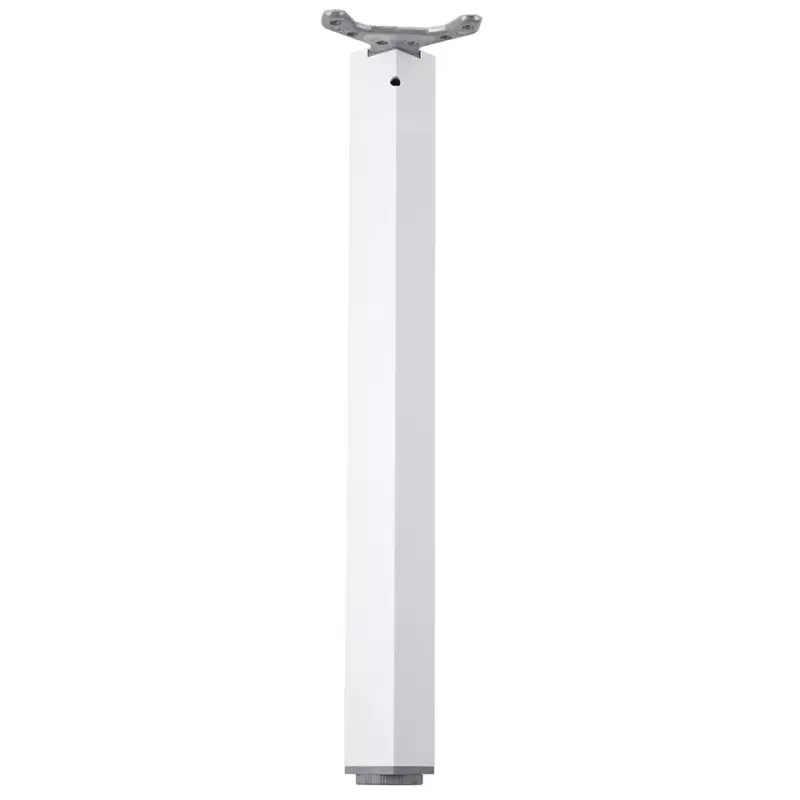 StrongLegs asztal láb TA001, 820R/80x80mm, fehér fényes Biztonságos fizetés