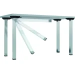 MILADESIGN asztalláb G5 ST606U lehajtható 60 x 60 mm fehér Kedvezményes ár