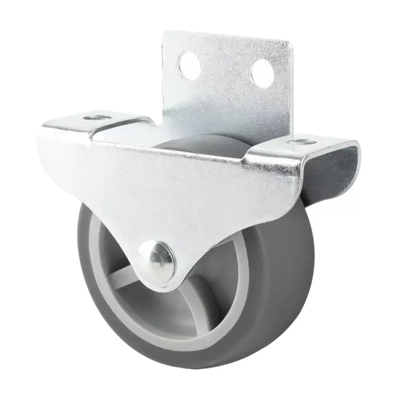 Újdonság StrongCastors Kerék oldalsó rögzítéssel,50 mm, puha futófelülettel