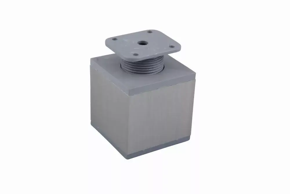 Kiárusítás StrongLegs bútor láb FA012, 60Rmm, nemesacél imitáció
