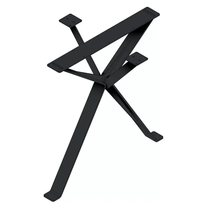 Rendeld meg most MILADESIGN ferde központi asztalláb dupla Nex EX 72080P antracit720mm