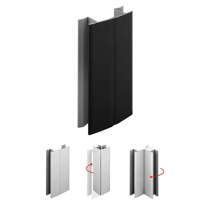 SCILM csatlakozó flexi 150 mm, fekete mat Biztonságos vásárlás
