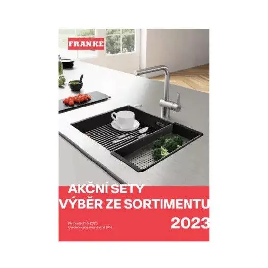 FRANKE brosúra Akciókészletek/választék a 2023 CZ sorozatból Népszerű
