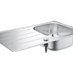 GROHE 31552SD1 Mosogató K200 45-S 860 x 500mm rozsdamentes acél, szálcsiszolt Végkiárusítás