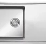 Biztonságos vásárlás StrongSinks S3 Mosogató Dnipro 865, 865 x 505 mm rozsdamentes acél excenteres