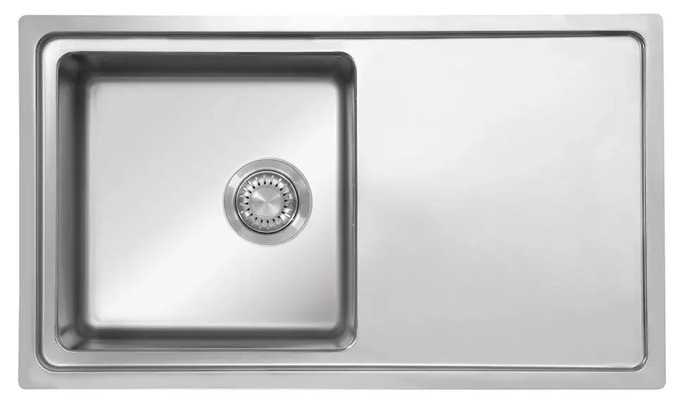 Biztonságos vásárlás StrongSinks S3 Mosogató Dnipro 865, 865 x 505 mm rozsdamentes acél excenteres
