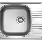 Outlet StrongSinks S1 Mosogató Odra polír. rozsdam. acél 652x503 csepegtető,felső szer.