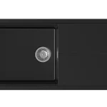 Exkluzív ajánlat StrongSinks S3 Gránit mosogató Labe 1000, 1000 x 500mm,csepegtetővel, fekete