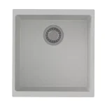 Azonnali szállítás StrongSinks S3 Gránit mosogató Hron 430,430x460mm,csepegtető nélkül,fehér