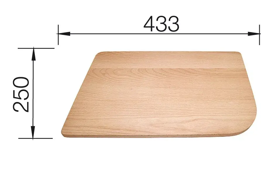 Népszerű BLANCO 513484 Tartozék vágódeszka fa Delta 18/10 és Silgranit