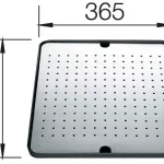 Ne maradj le BLANCO 513485 Tartozék lecsepegtető tálca nemesacél betéttel