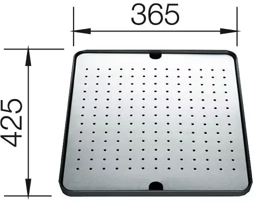 Ne maradj le BLANCO 513485 Tartozék lecsepegtető tálca nemesacél betéttel