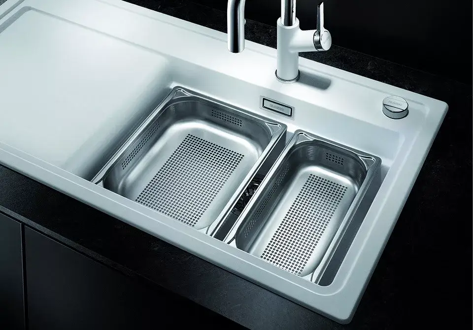 BLANCO 574343 tartozékok Gasztronómiai tál perforált GN-P 1/2-65 rozsdamentes ac Outlet