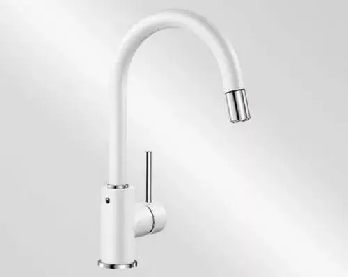 Csak ma BLANCO 521457 Csaptelep Mida-s fehér kihúzható zuhany Silgranit-look