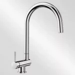 Biztonságos fizetés BLANCO 521544 Csaptelep Coressa-f króm, kar balra
